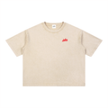 Washed By The Blood Mineral Wash Boxy Cotton T-Shirt