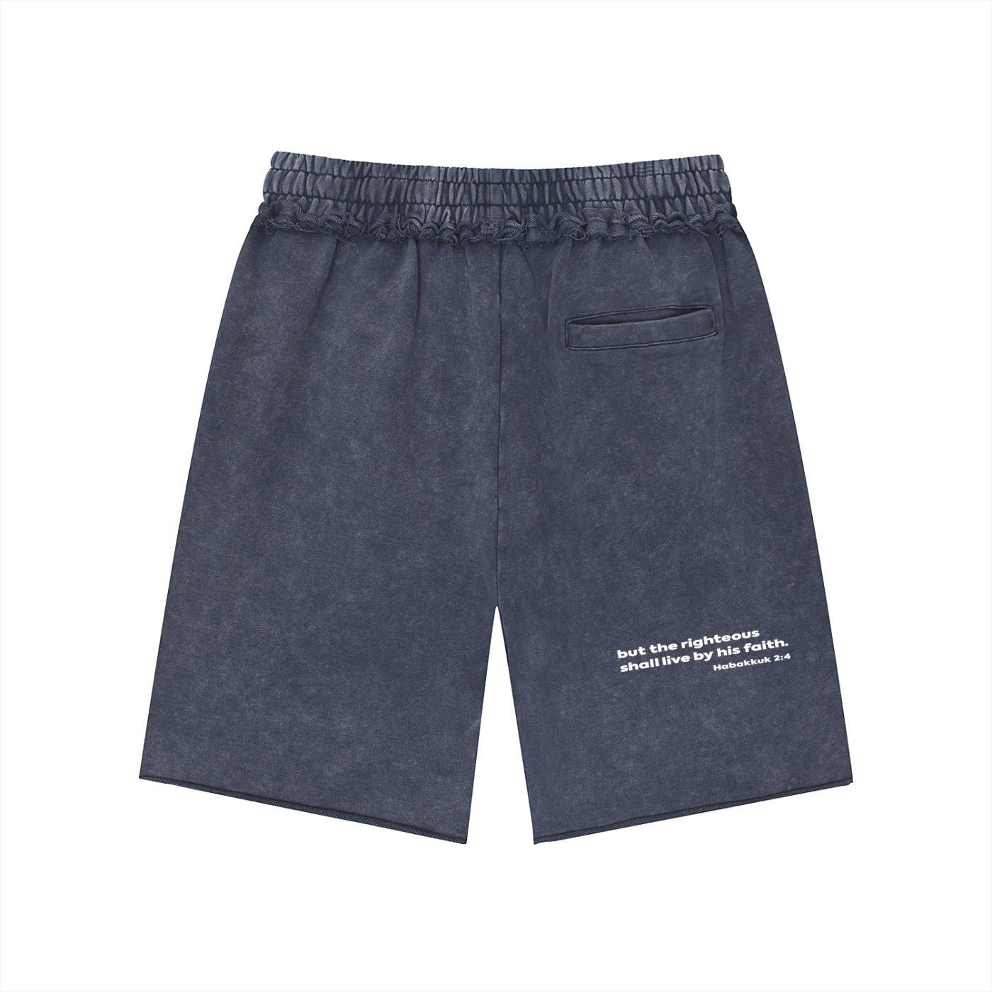Wash Raw Edge Shorts,Justos