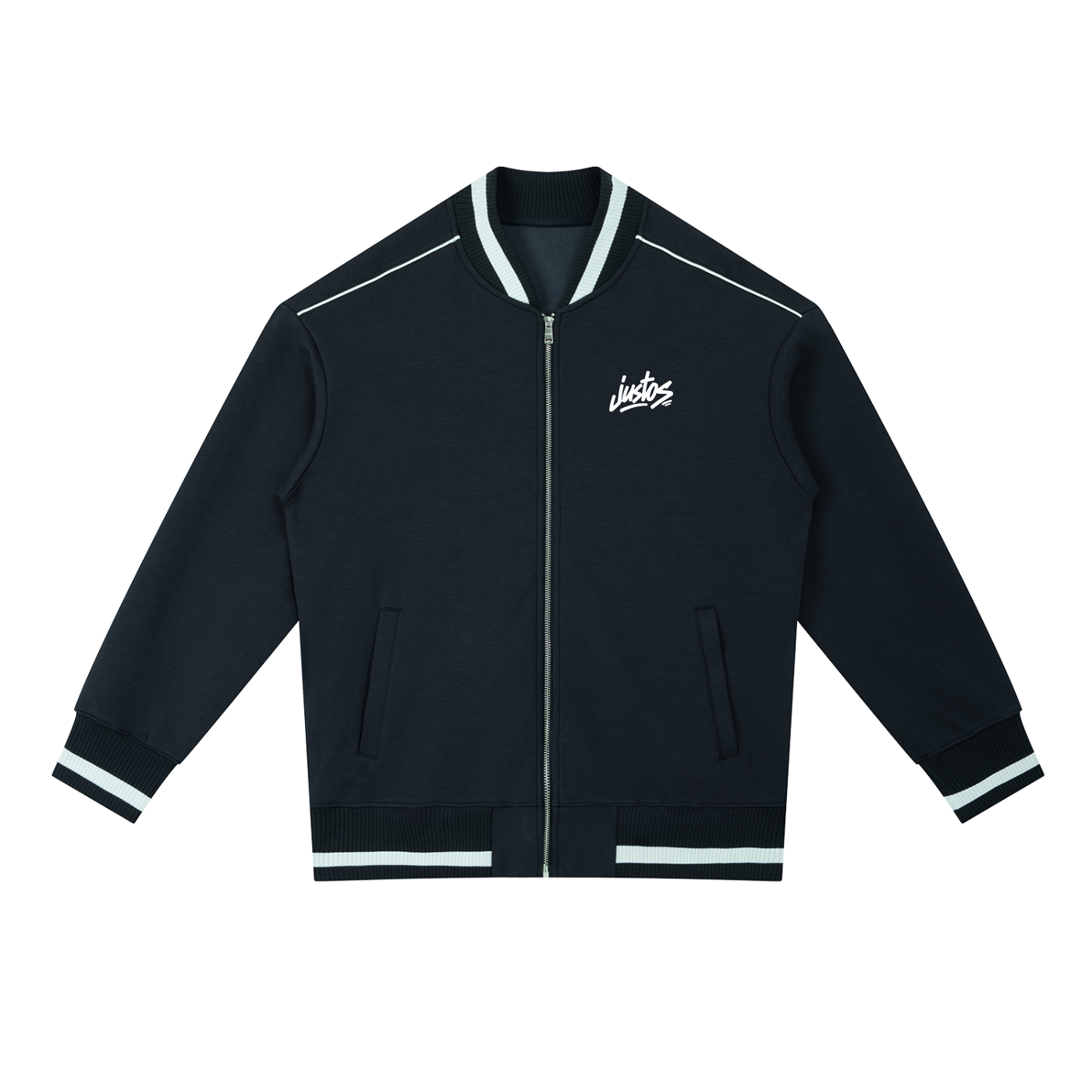 Stay Righteous,Piping Zip Bomber Jacket