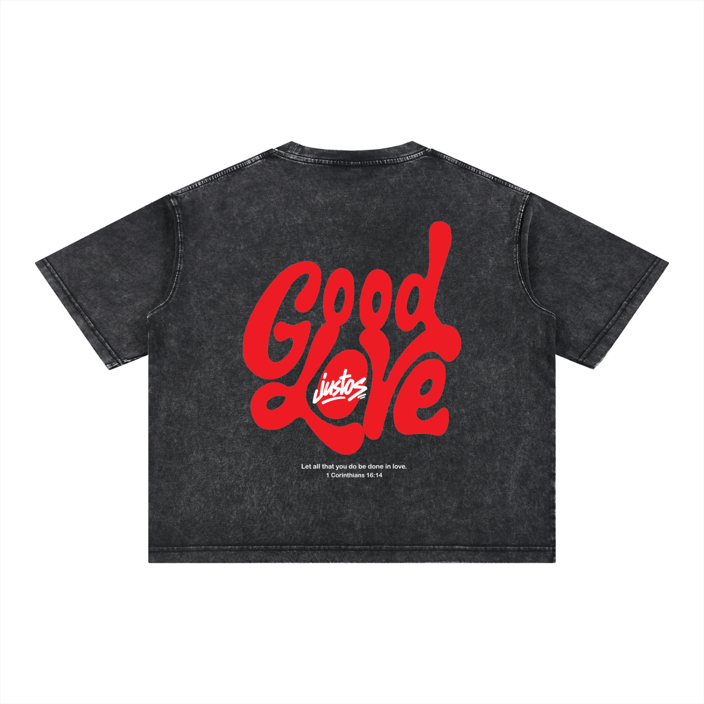 good love,Boxy Cotton T-Shirt