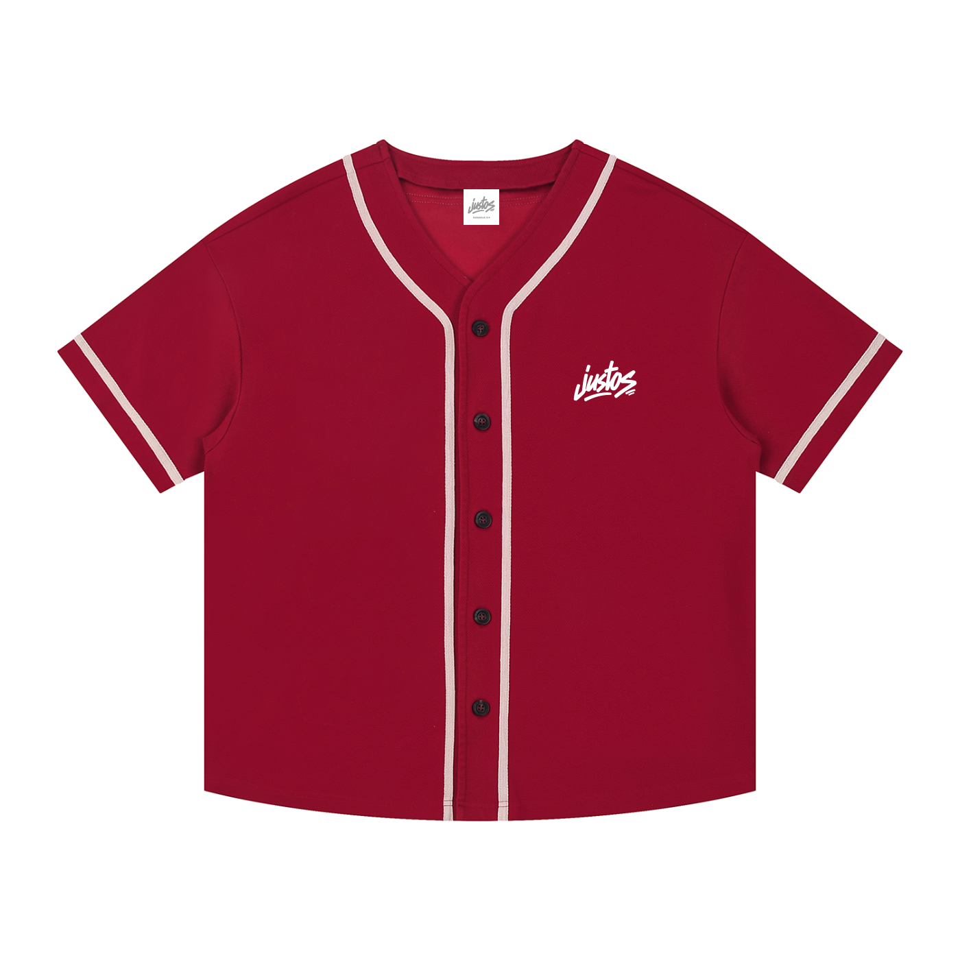 Favored Baseball Jersey - red,Baseball Jersey