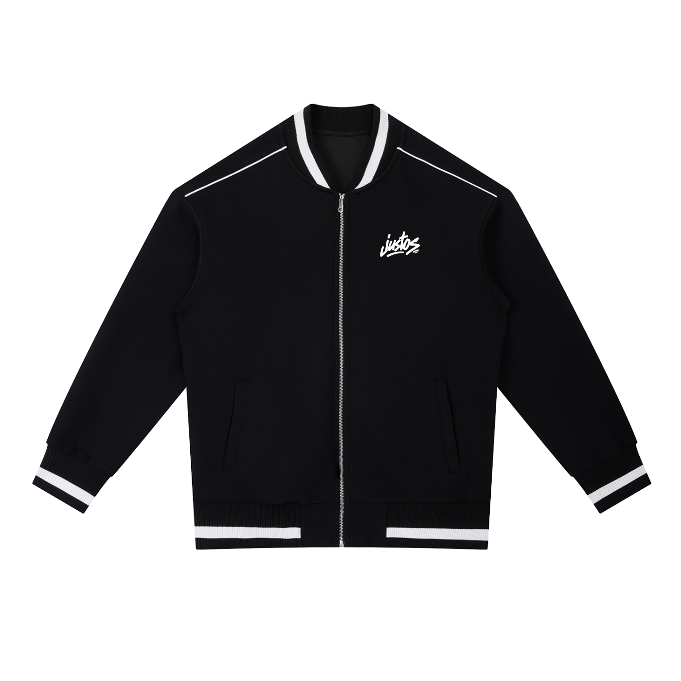 Stay Righteous,Piping Zip Bomber Jacket