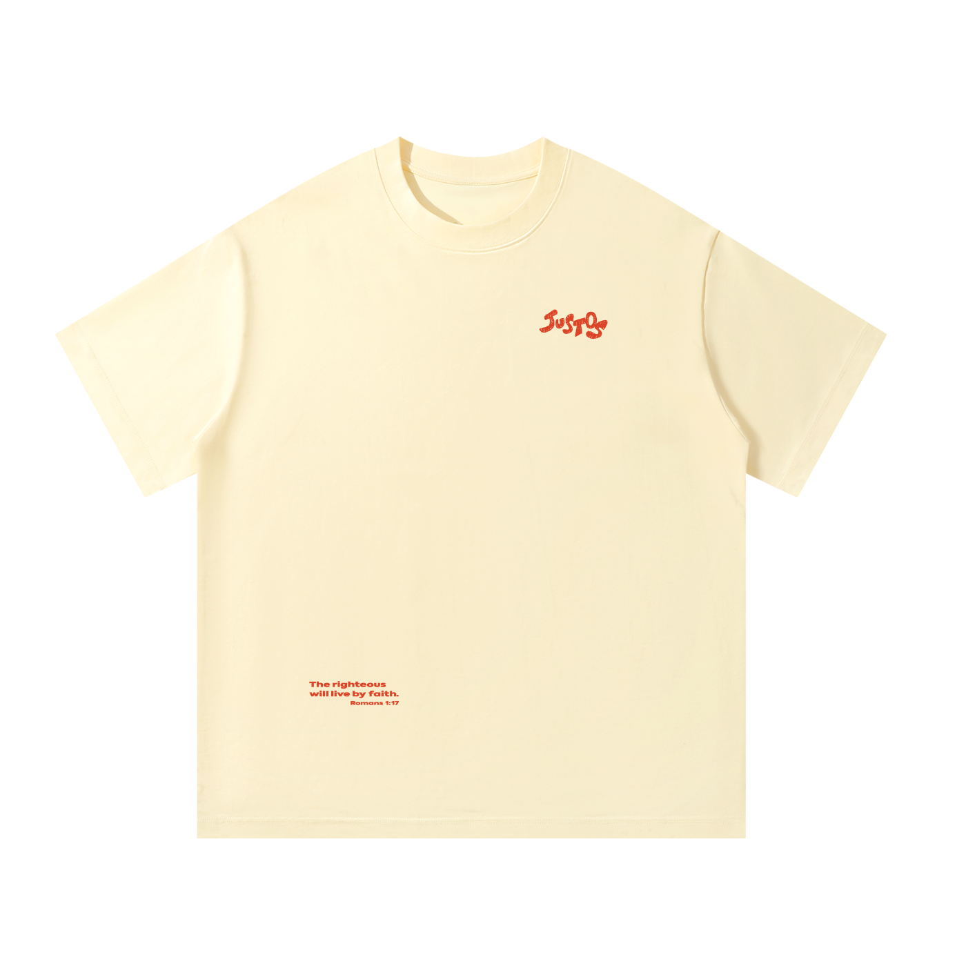 Justos,Unisex Oversized T-Shirt