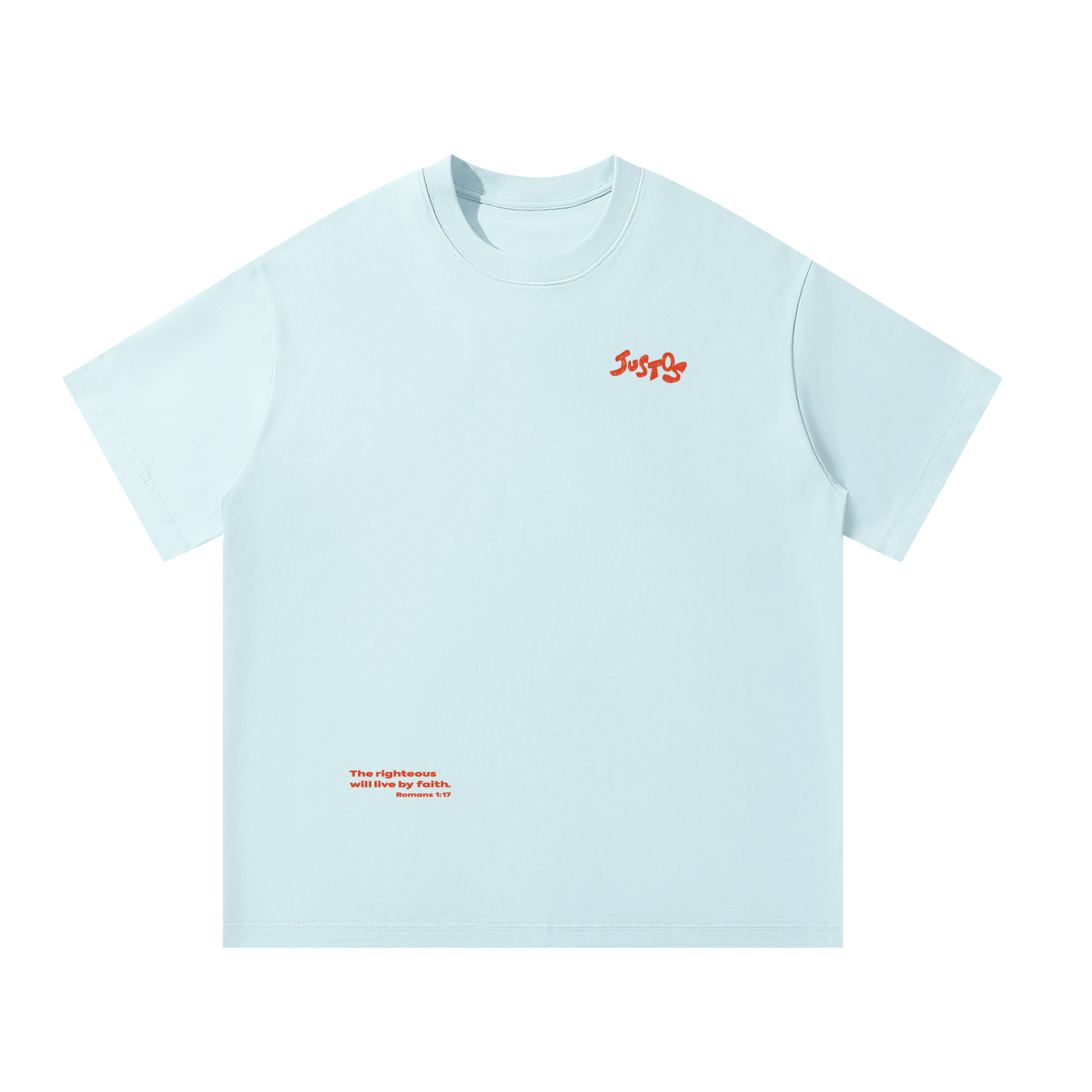 Justos,Unisex Oversized T-Shirt