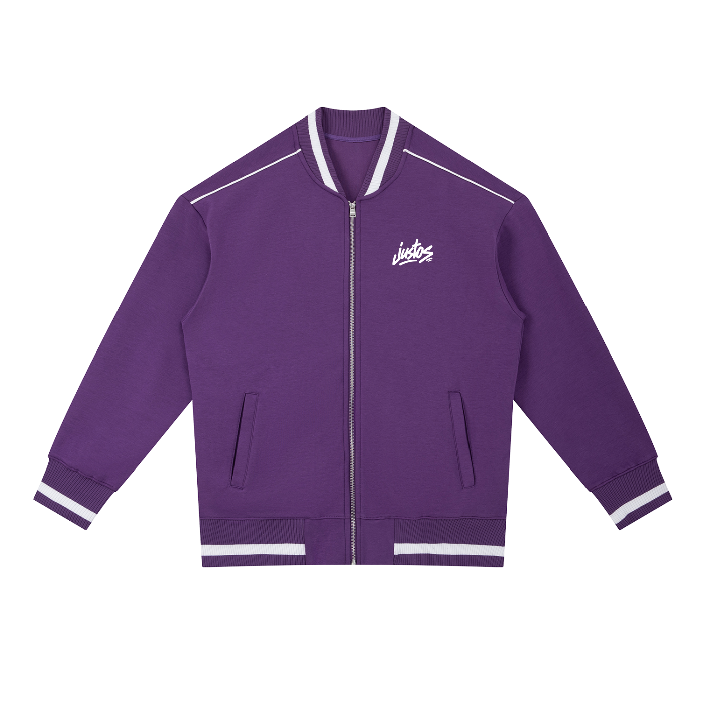 Stay Righteous,Piping Zip Bomber Jacket
