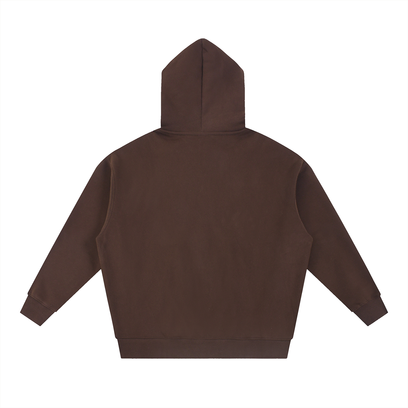 Fleece Boxy Hoodie - Brown,I love Jesus