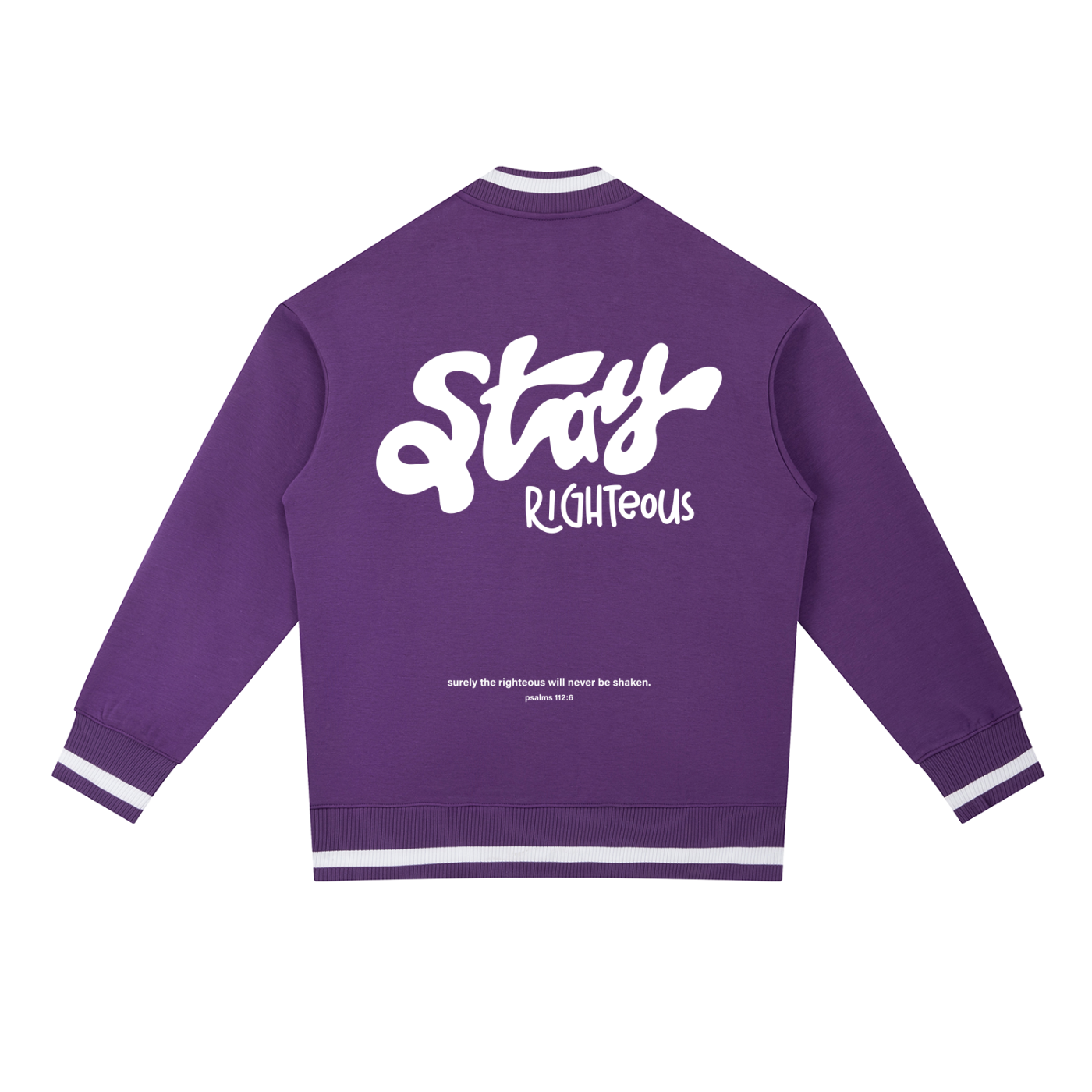 Stay Righteous,Piping Zip Bomber Jacket