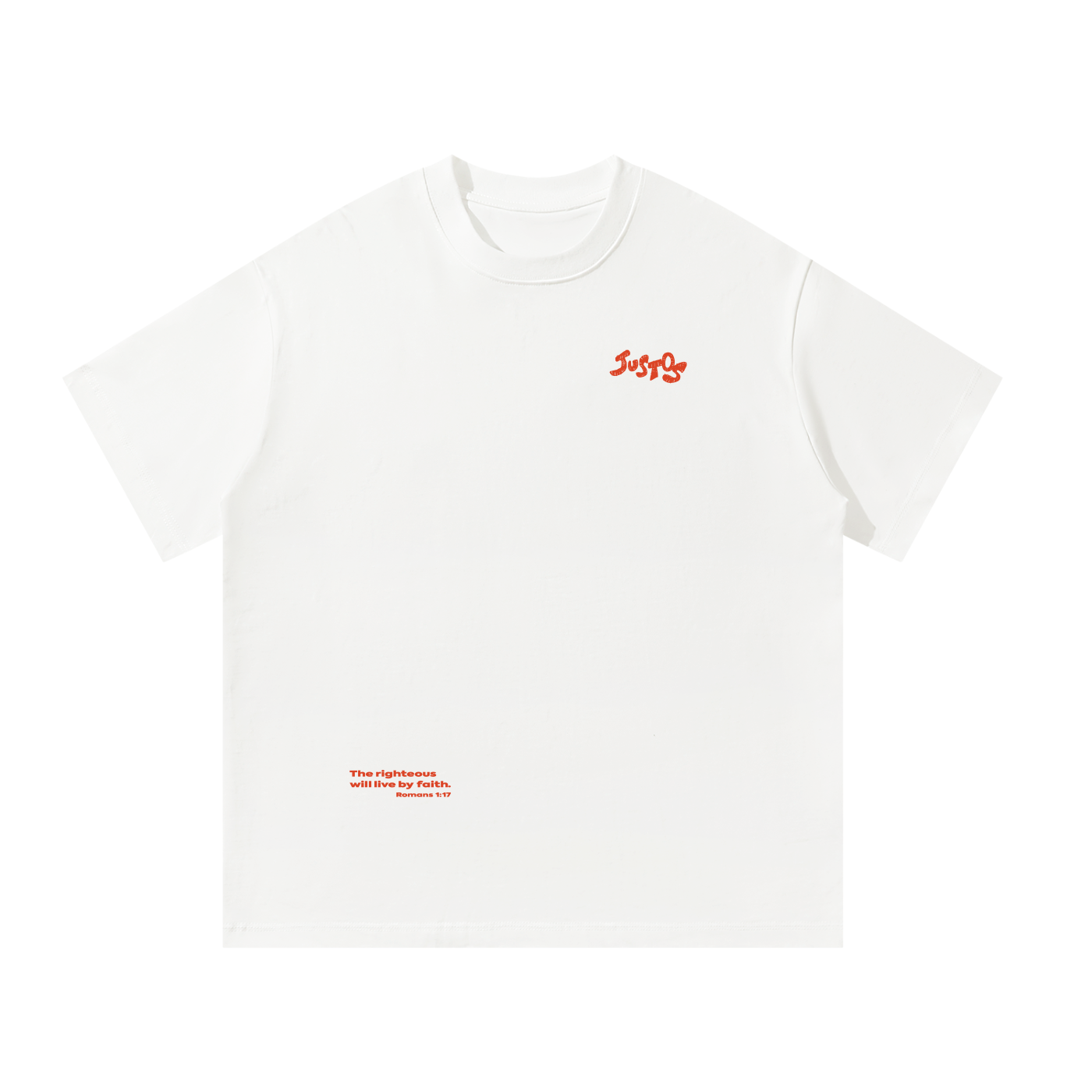 Justos,Unisex Oversized T-Shirt