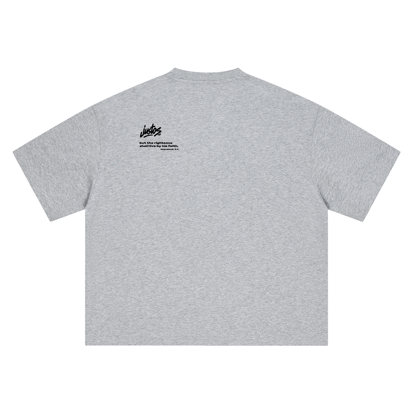 Oversized T-Shirt - Grey,I love Jesus