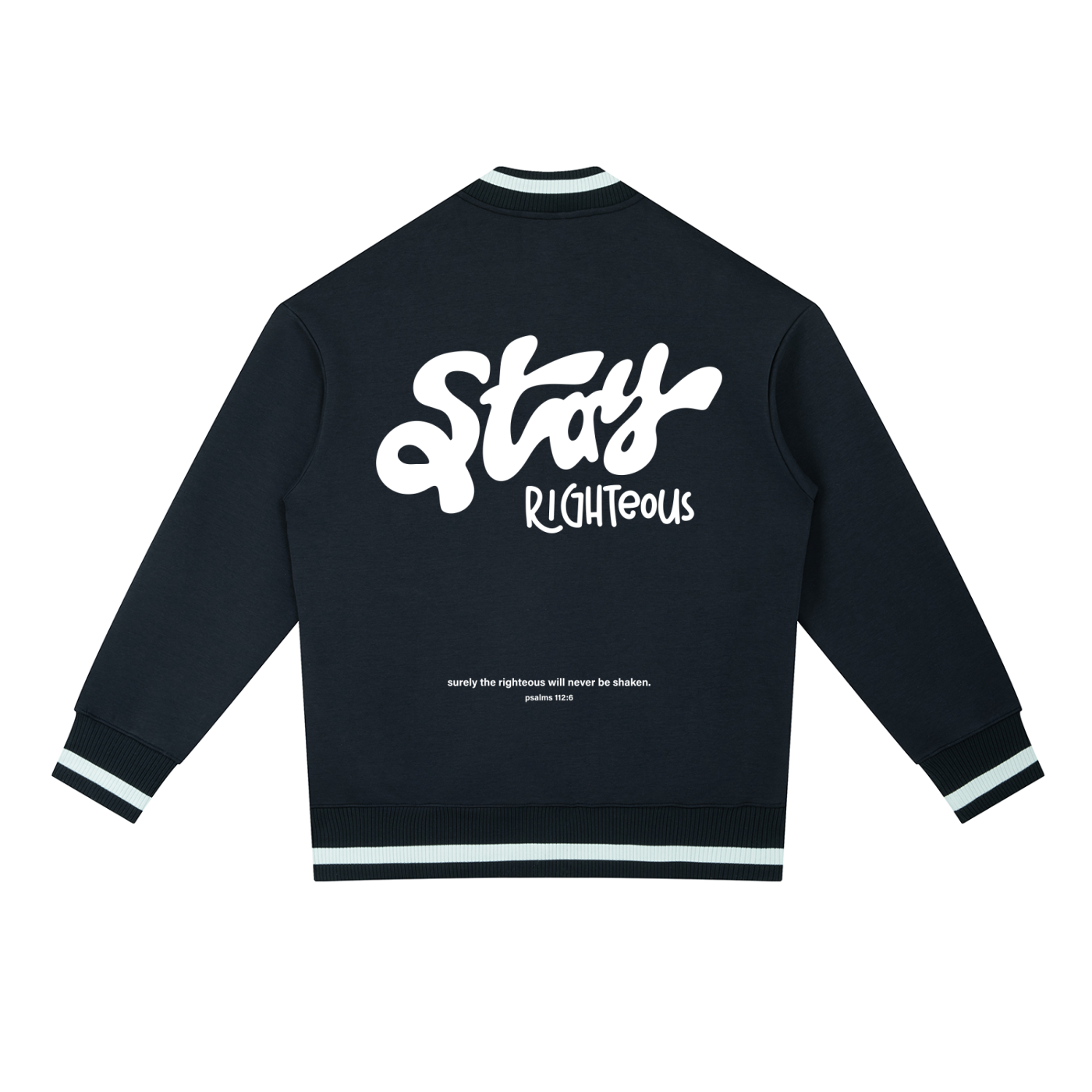 Stay Righteous,Piping Zip Bomber Jacket
