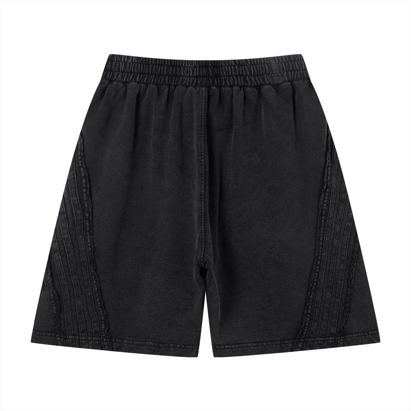 Stay Righteous,Unisex Vintage Wash Raw shorts